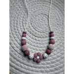 Borstvoedingsketting | Bloem rouge
