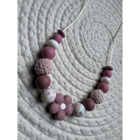 Borstvoedingsketting | Bloem rouge