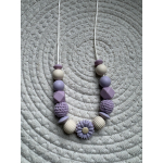 Borstvoedingsketting | Purple flower