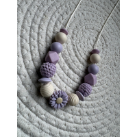 Borstvoedingsketting | Purple flower