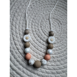 Borstvoedingsketting | White flower